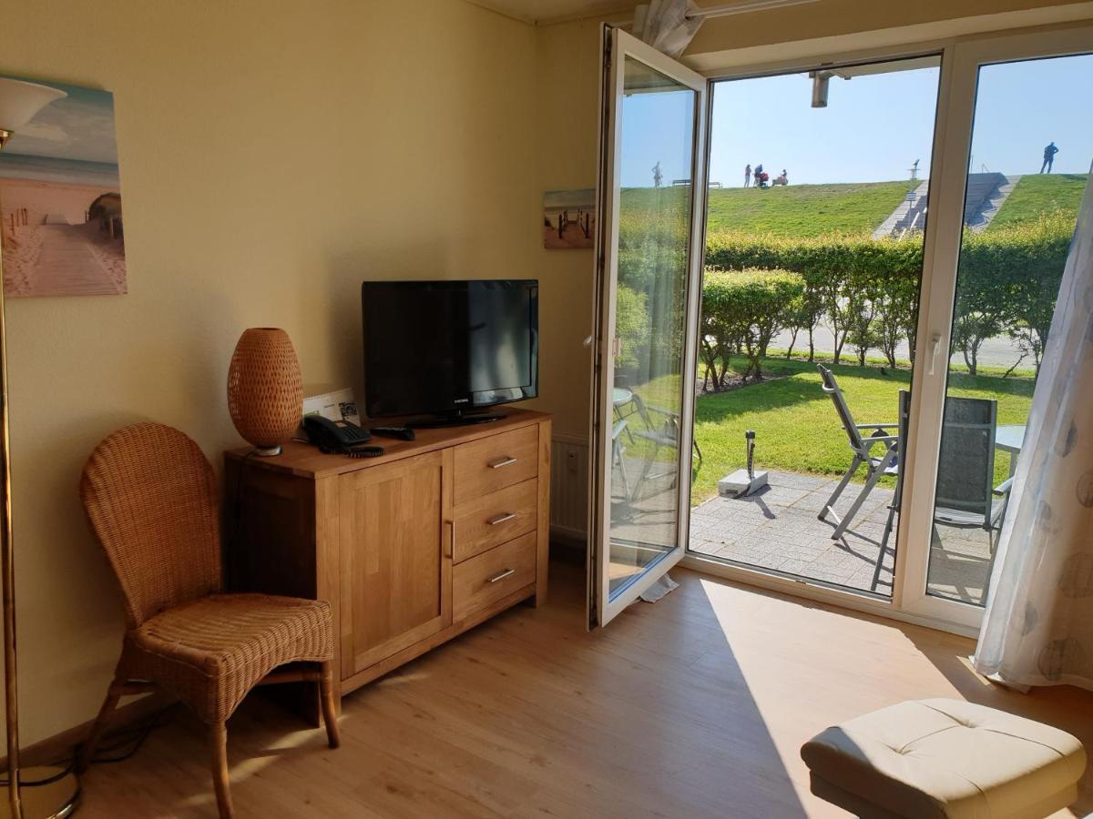 Ferienwohnung Residenz Am Sandstrand Norddeich Norden Eksteriør bilde