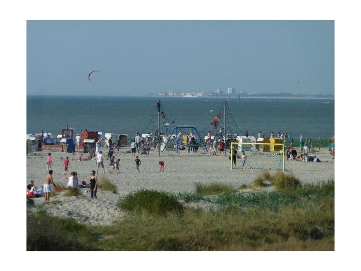 Ferienwohnung Residenz Am Sandstrand Norddeich Norden Eksteriør bilde